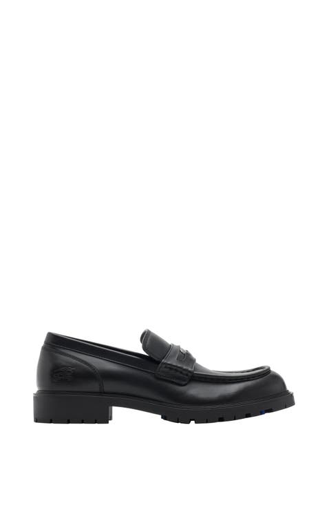 Leather Rogue Loafers