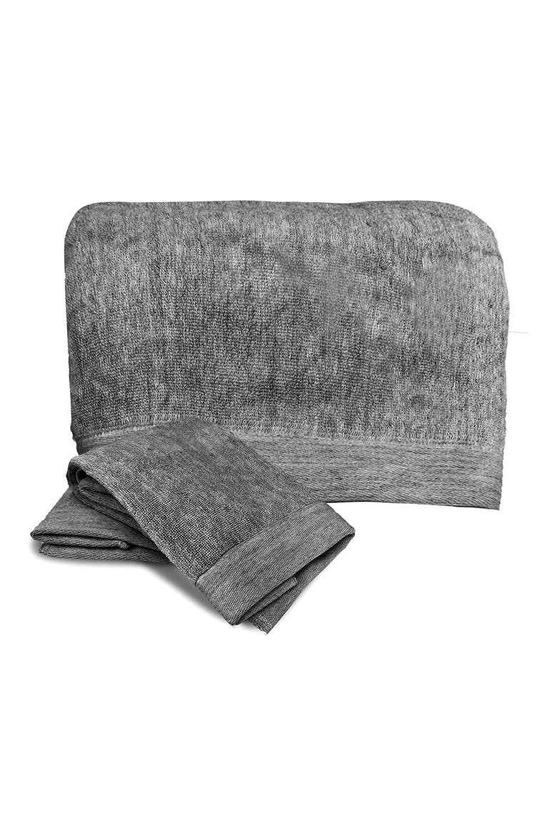 Melange Viscose Cotton Blend Odor & Mildew Resistant Bath Sheet & Hand Towel Set video