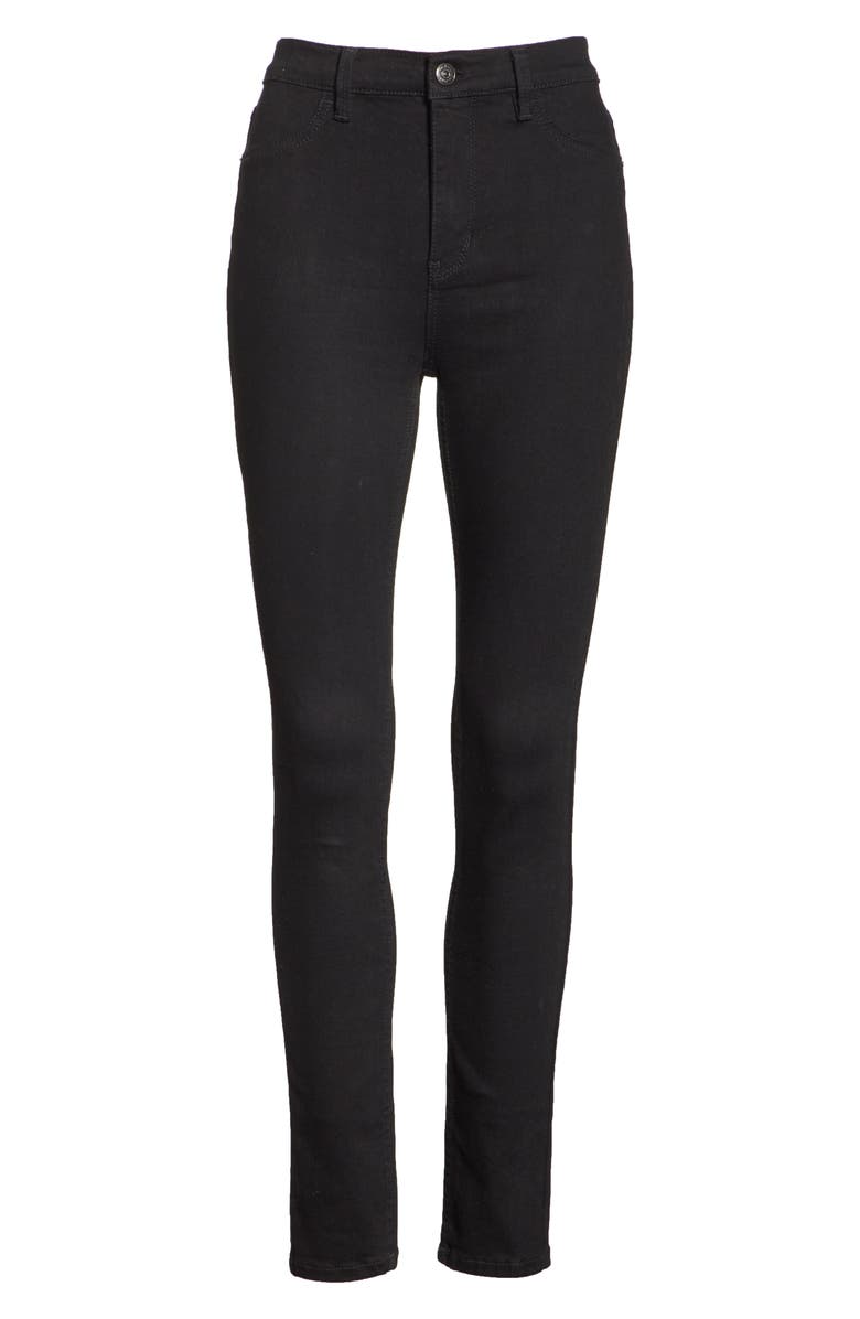 Free People We the Free by Free People Long & Lean High Waist Denim Leggings, Alternate, color,