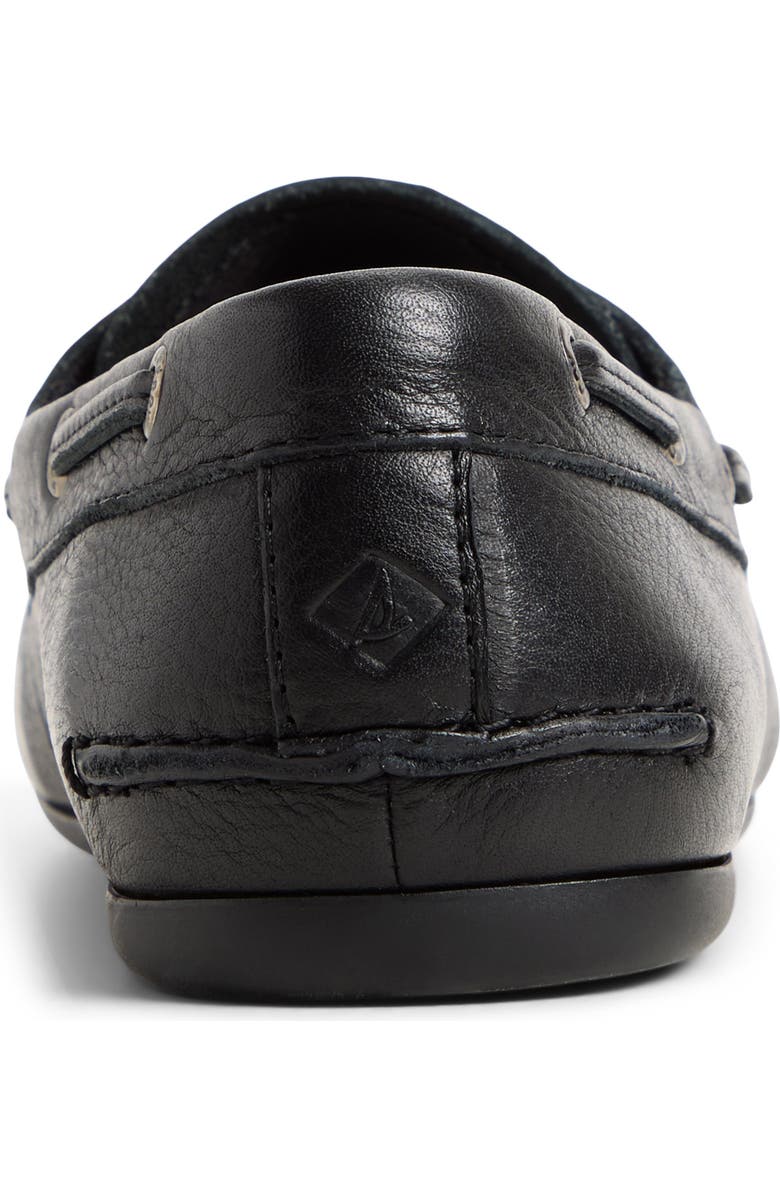 Sperry Slim Boat Shoe, Alternate, color, Black