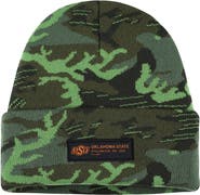 Nike Men's Nike Camo Oklahoma State Cowboys Veterans Day Cuffed Knit Hat