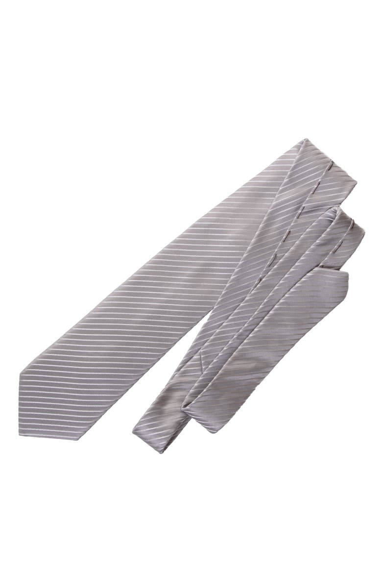 Elizabetta Canaro - Extra Long Silk Jacquard Tie for Men, Alternate, color, 