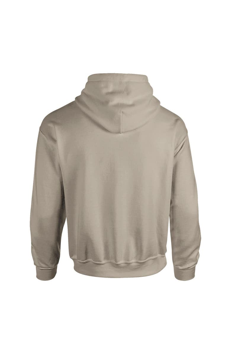 IMAGE ONE Men's  Tan Michigan Wolverines Upper Arch Letters Pullover Hoodie, Alternate, color, Tan