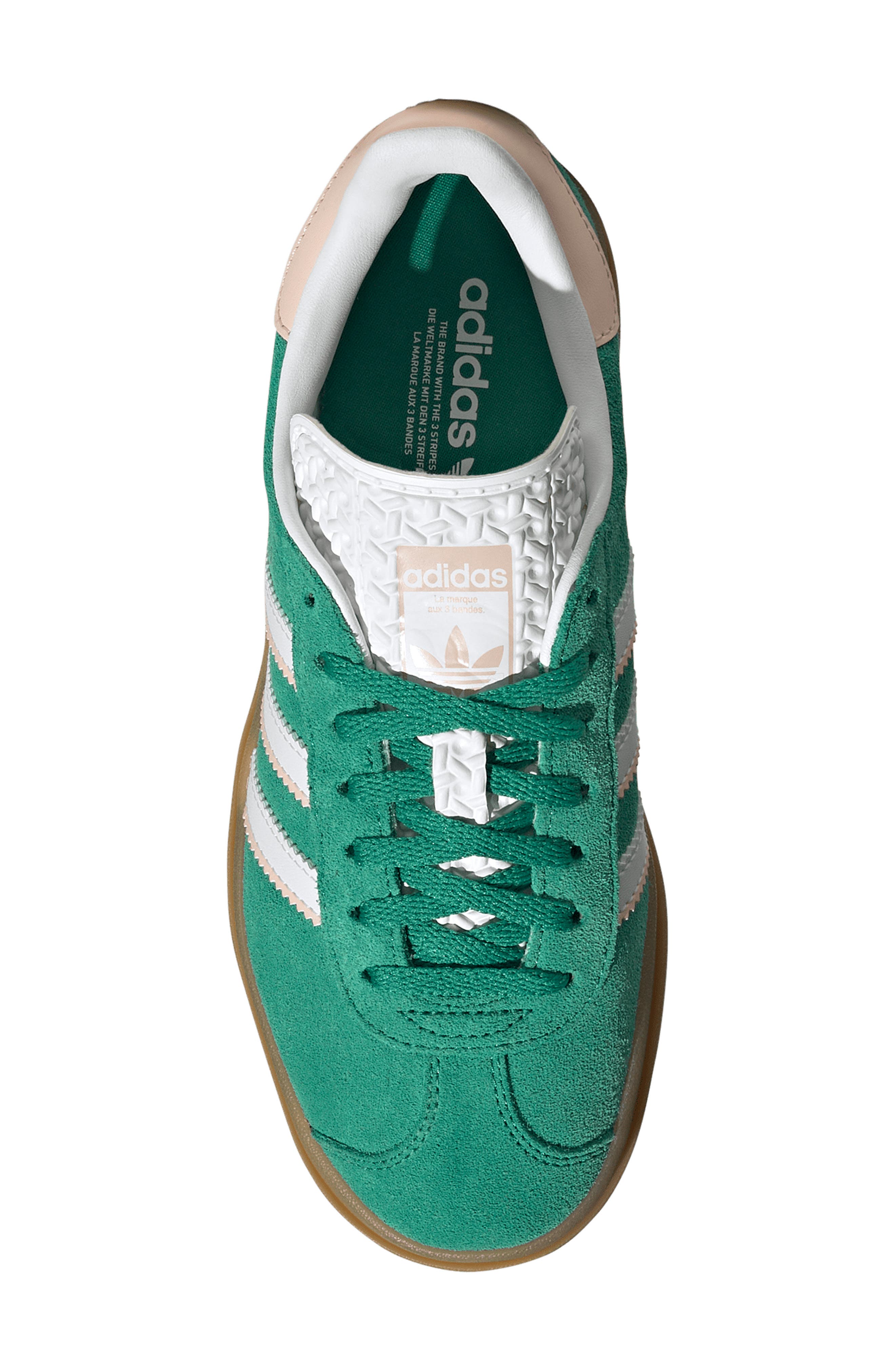 Kids' Gazelle Bold Sneaker, Alternate, color, BOLD GREEN