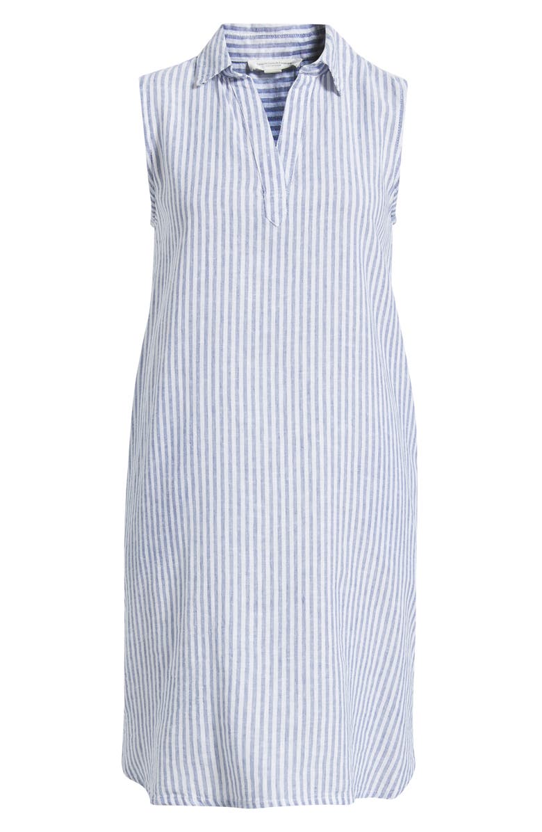 beachlunchlounge Shelay Sleeveless Shift Dress, Main, color, Blue Eyes