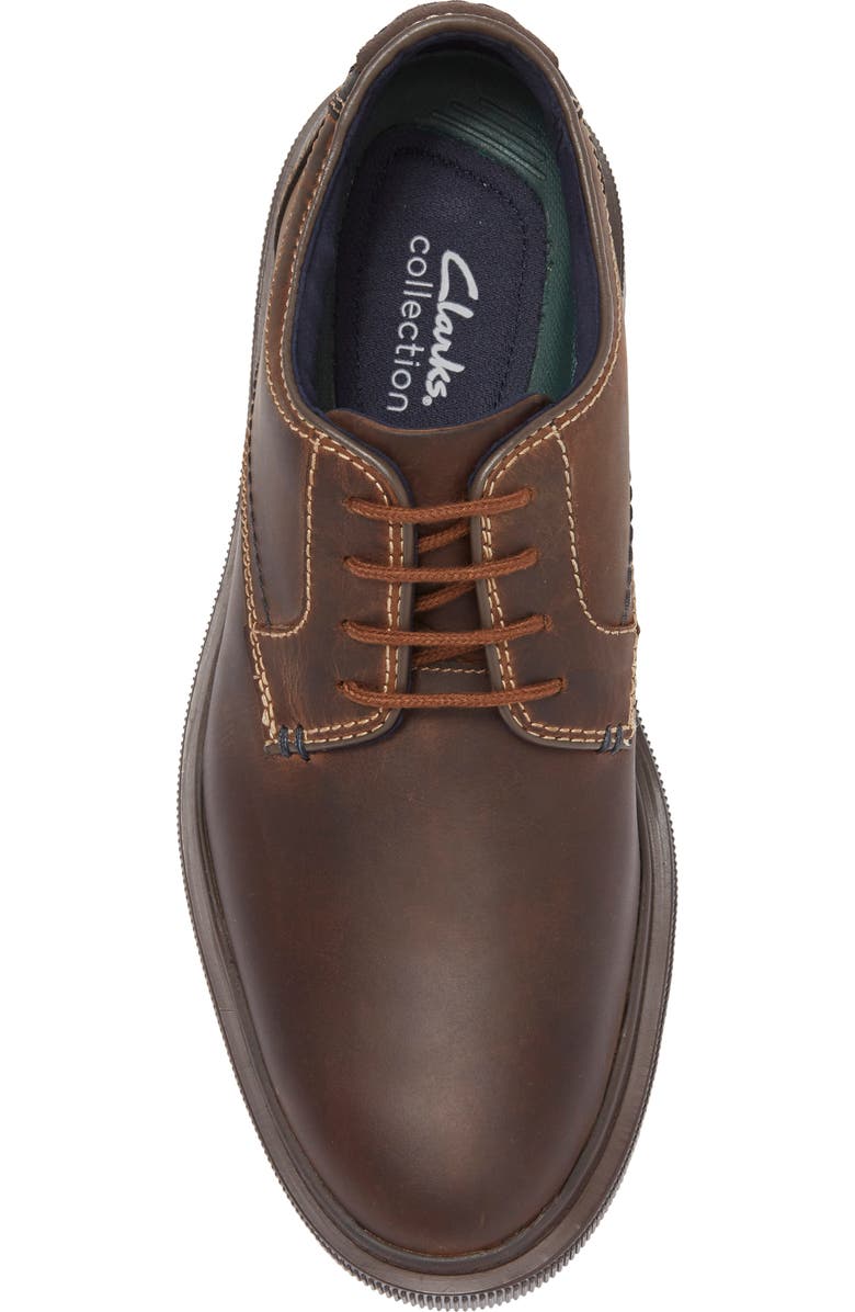 Clarks<sup>®</sup> Burchill Lug Sole Derby, Alternate, color, Beeswax Leather