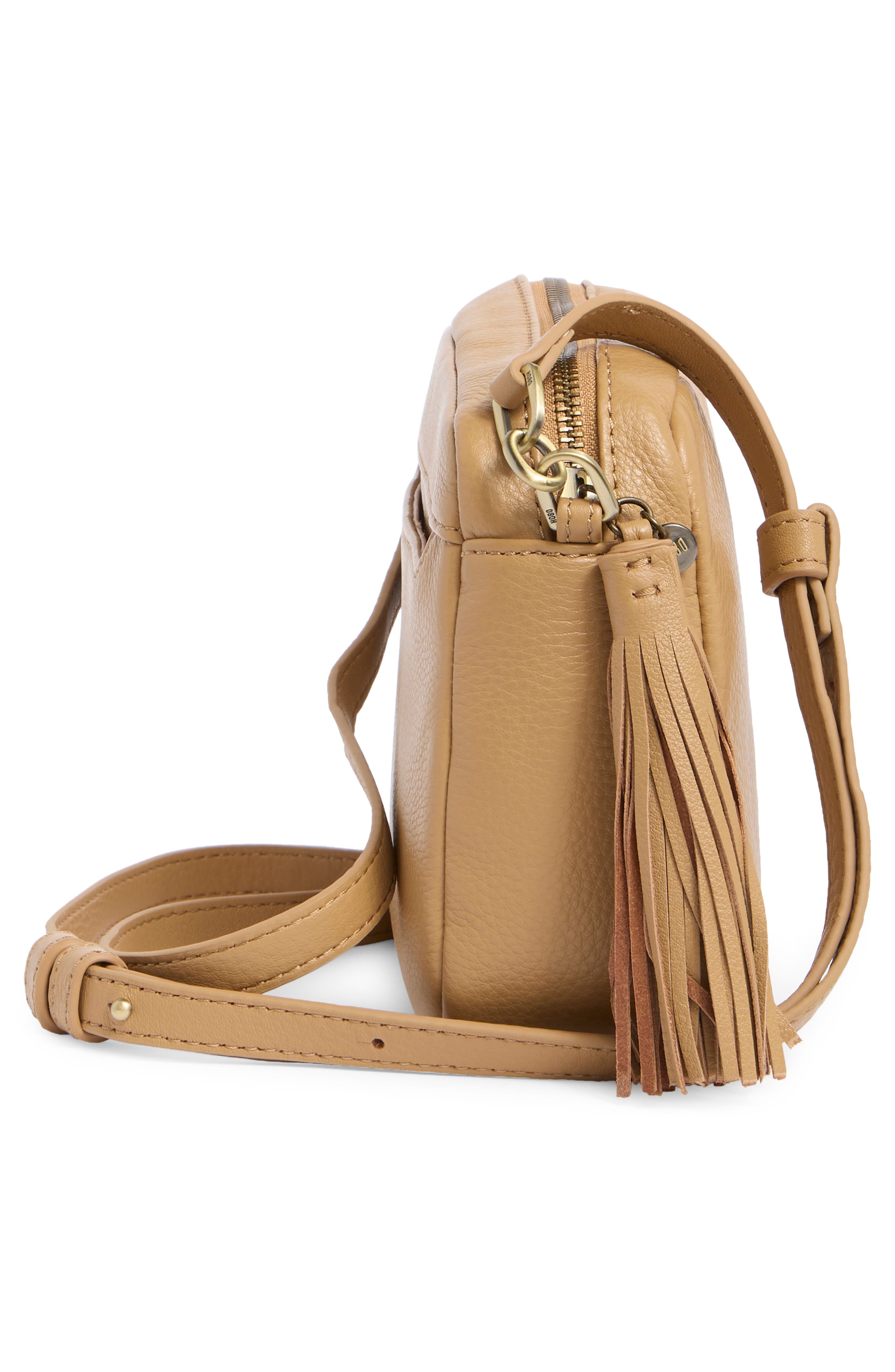 HOBO Renny Tassel Camera Crossbody Bag, Alternate, color, Tan Cinnamon