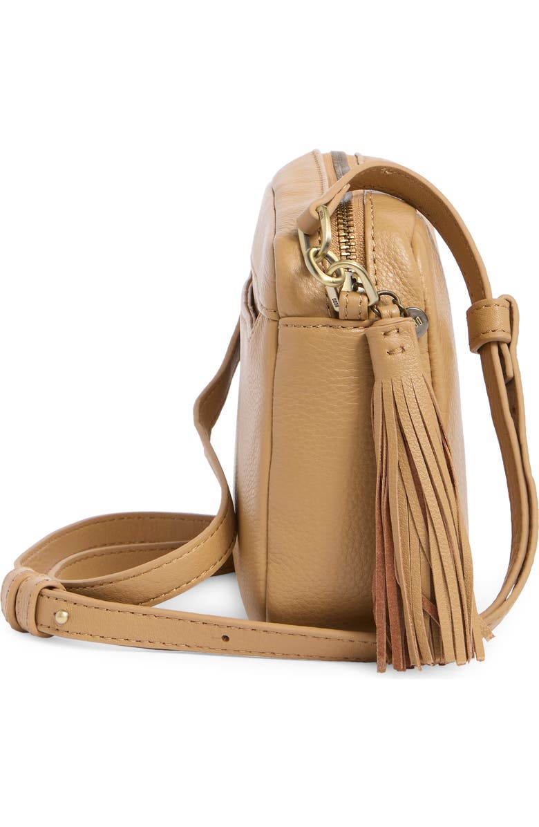 HOBO Renny Tassel Camera Crossbody Bag, Alternate, color, Tan Cinnamon