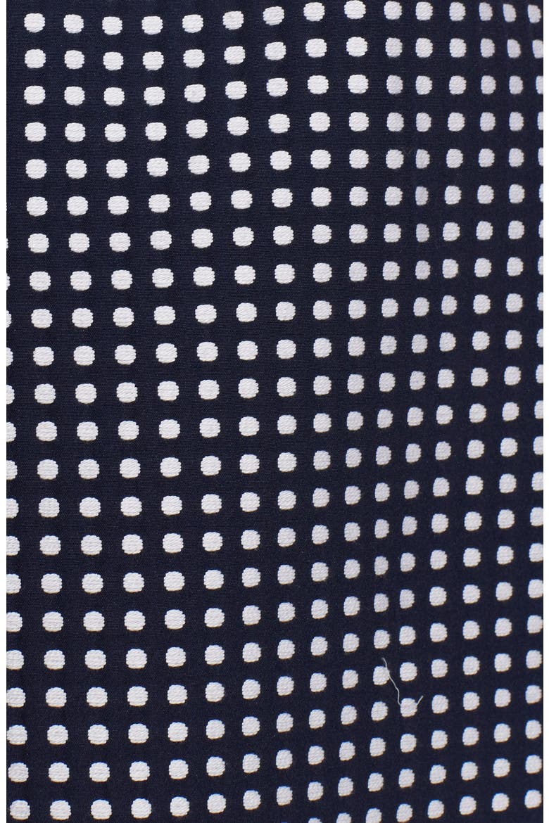 'Mari' Polka Dot Skirt, Alternate, color, NAVY