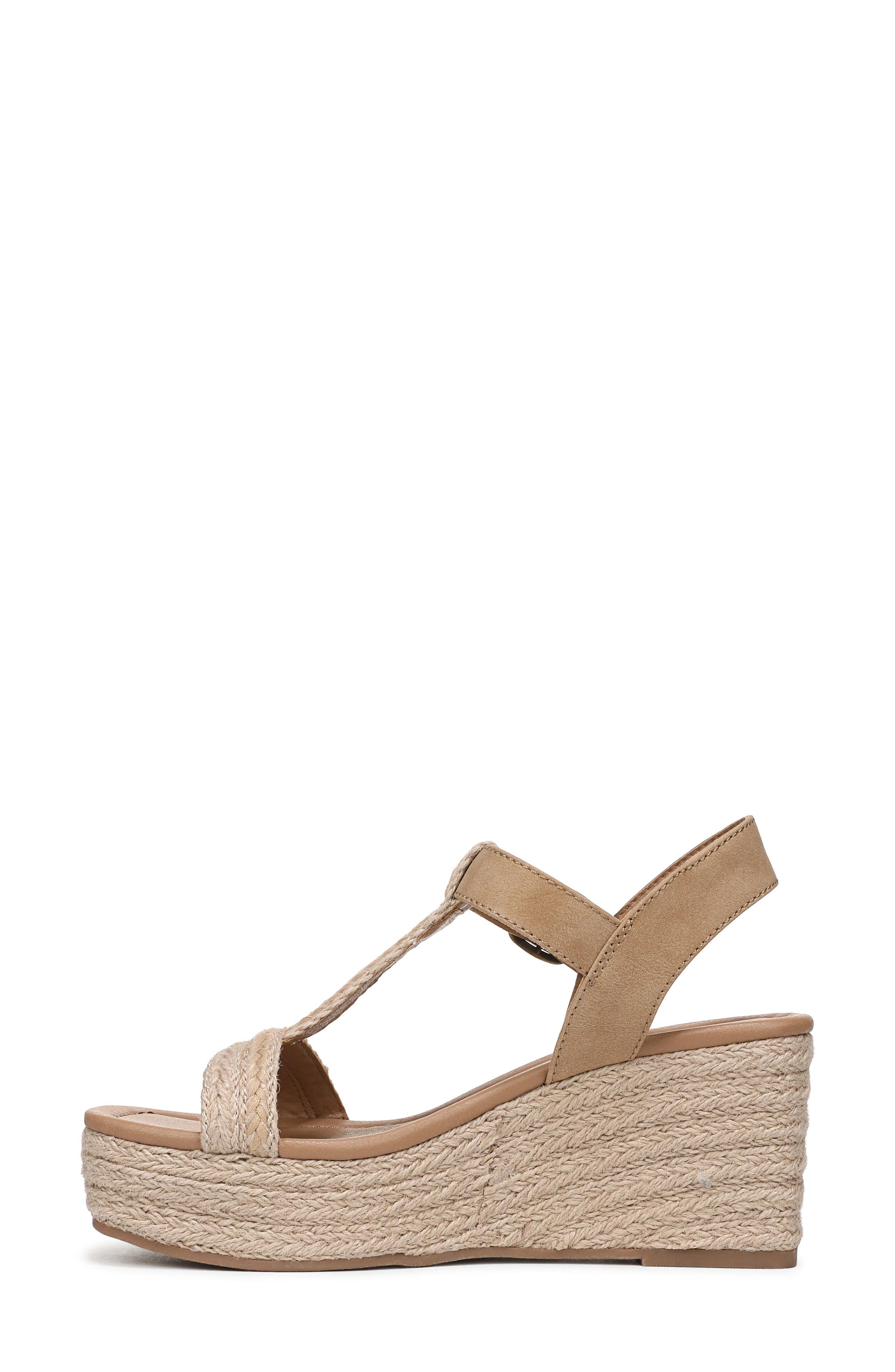 Annika T-Strap Espadrille Wedge Sandal, Alternate, color, NATURAL SAND JUTE/ NUBUCK