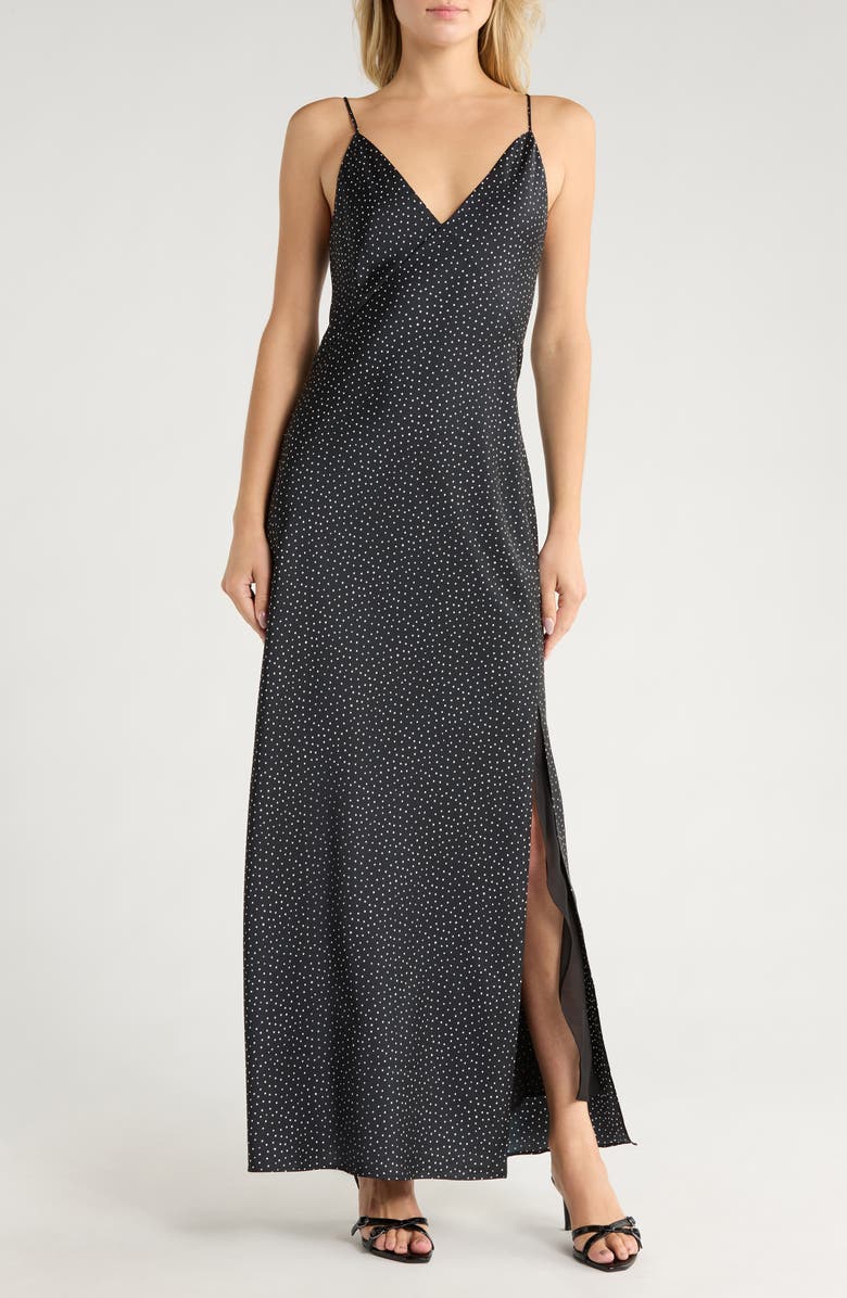 rag & bone Rissa Slipdress, Main, color, Polka Dot