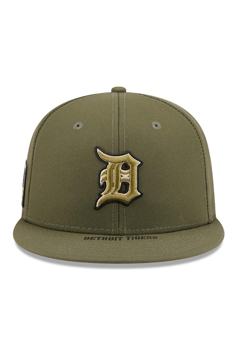 Men's New Era  Olive Detroit Tigers 2026 Armed Forces Day 59FIFTY Fitted Hat, Alternate, color, Olive