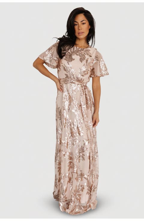 Muse Sequin Maxi Dress