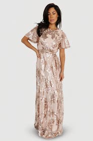 Baltic Børn Muse Sequin Maxi Dress