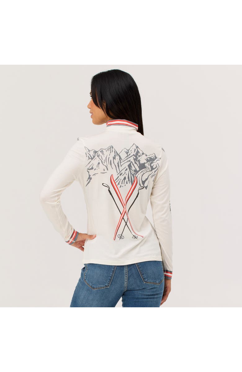 Krimson Klover Aerial Ski Merino Base Layer Top, Alternate, color, Multi