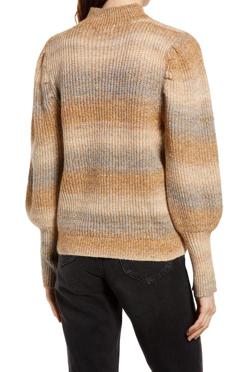 Leith Stripe Space Dye Sweater, Alternate, color, 