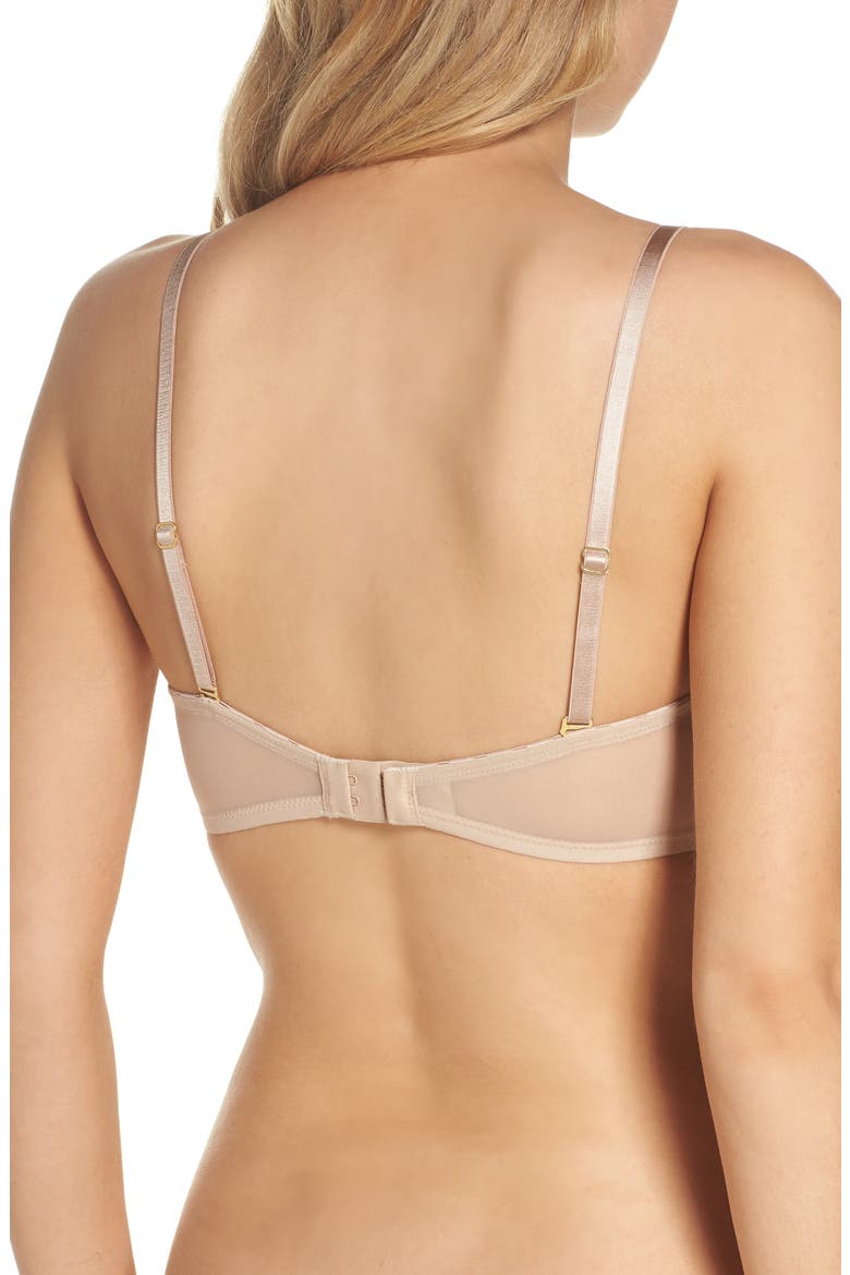 Ruse Underwire Convertible Bra, Alternate, color, CAFE
