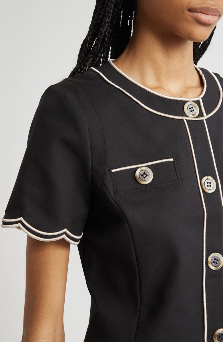 Ramy Brook Sandra Crop Woven Shirt, Alternate, color,