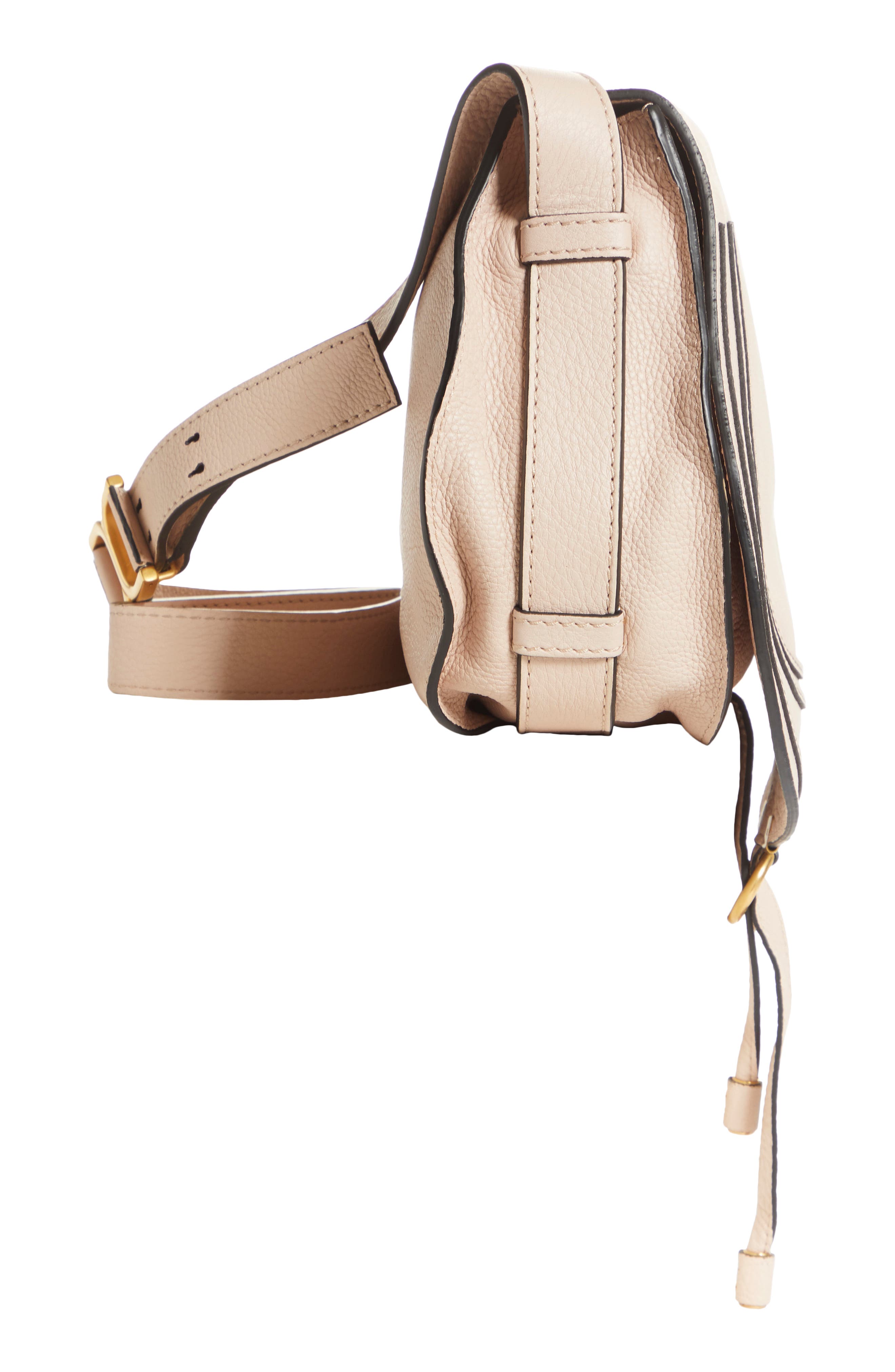 Chloé Medium Marcie Leather Crossbody Bag, Alternate, color, 