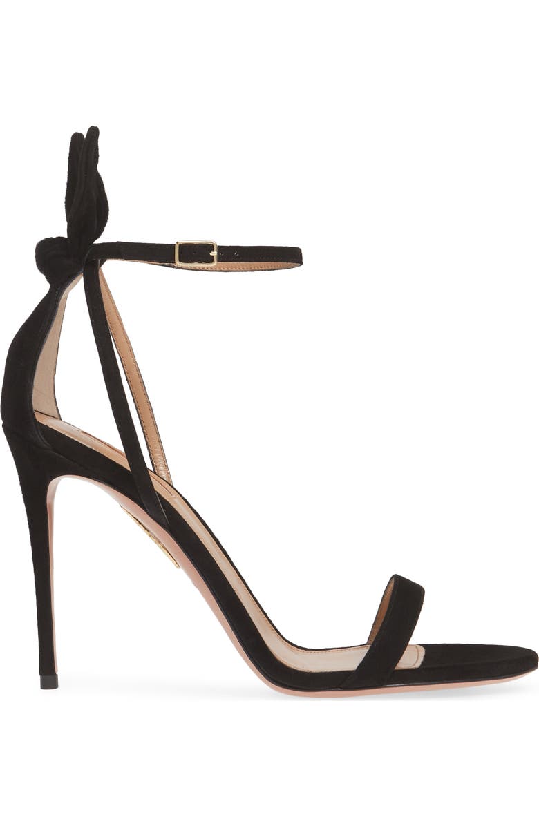 Aquazzura Bow Tie Stiletto Sandal, Alternate, color,