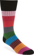 Paul Smith Liam Stripe Cotton Blend Socks