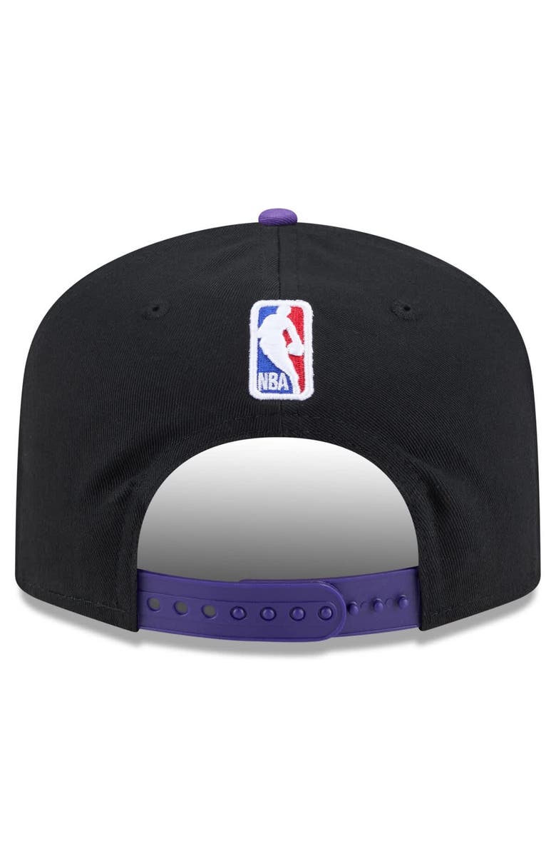 New Era Men's New Era Black/Purple Los Angeles Lakers 2025/26 City Edition 19TWENTY Adjustable Hat, Alternate, color, Black