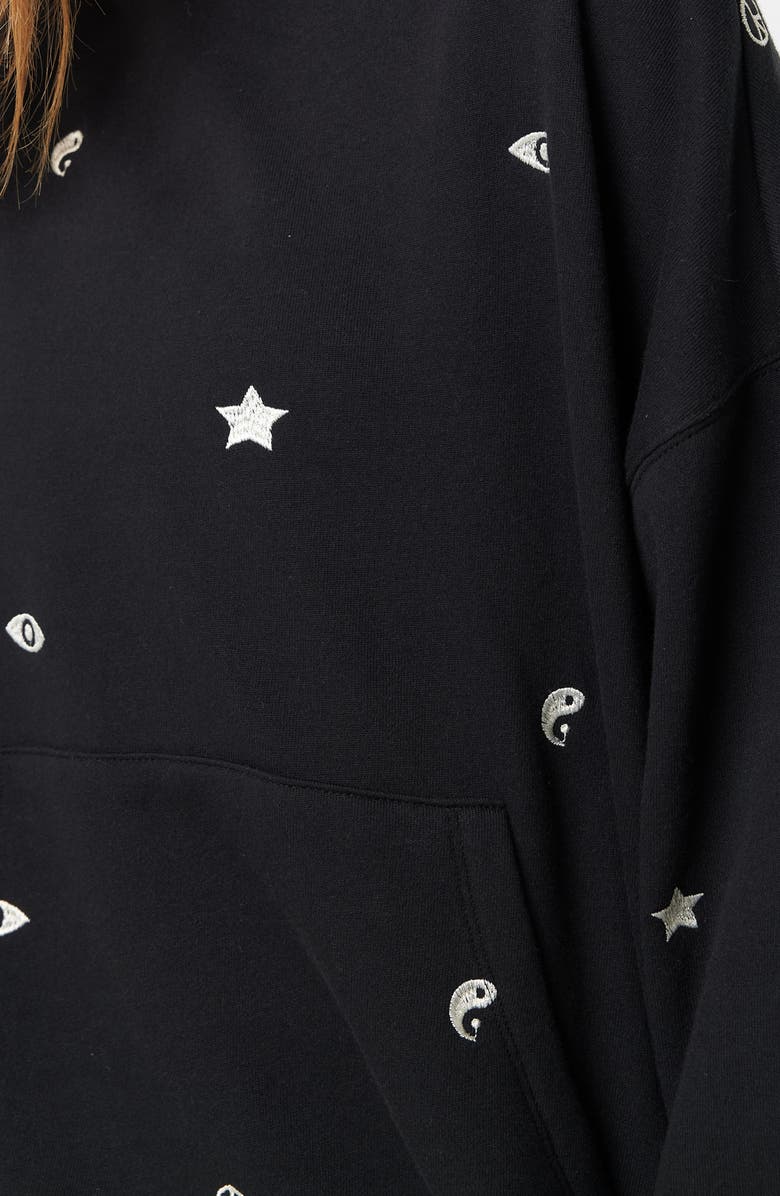 Spiritual Gangster Icons Sol Cotton Blend Sweatpants, Alternate, color, Black