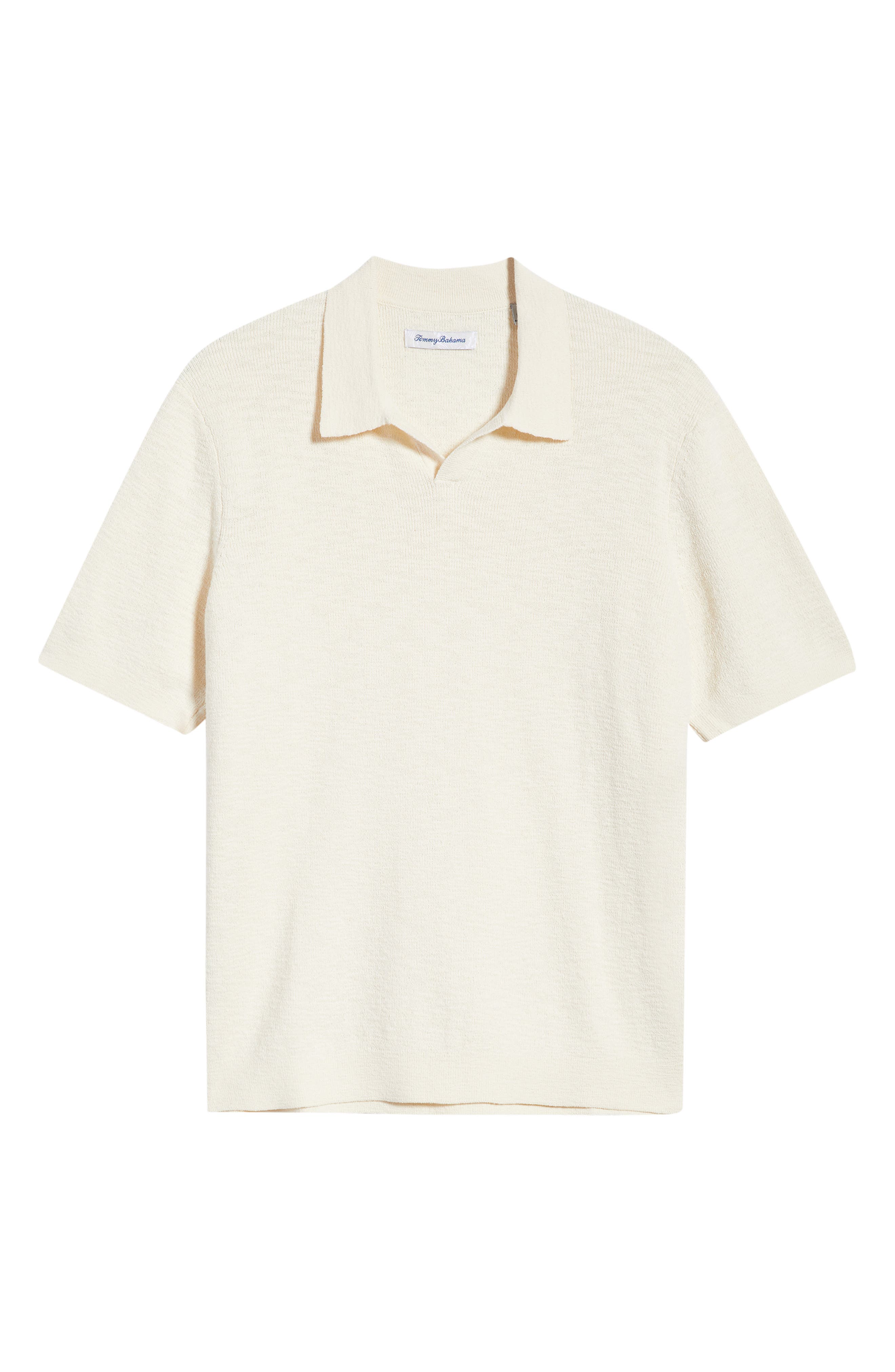 Tommy Bahama Santa Cruz Johnny Collar Slub Cotton Blend Polo (Men