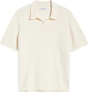 Tommy Bahama Santa Cruz Johnny Collar Slub Cotton Blend Polo