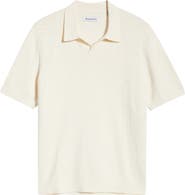 Tommy Bahama Santa Cruz Johnny Collar Slub Cotton Blend Polo