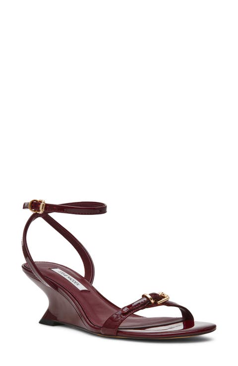 Zaloma Ankle Strap Wedge Sandal (Women)