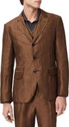 John Varvatos Rind Linen Blend Jacket