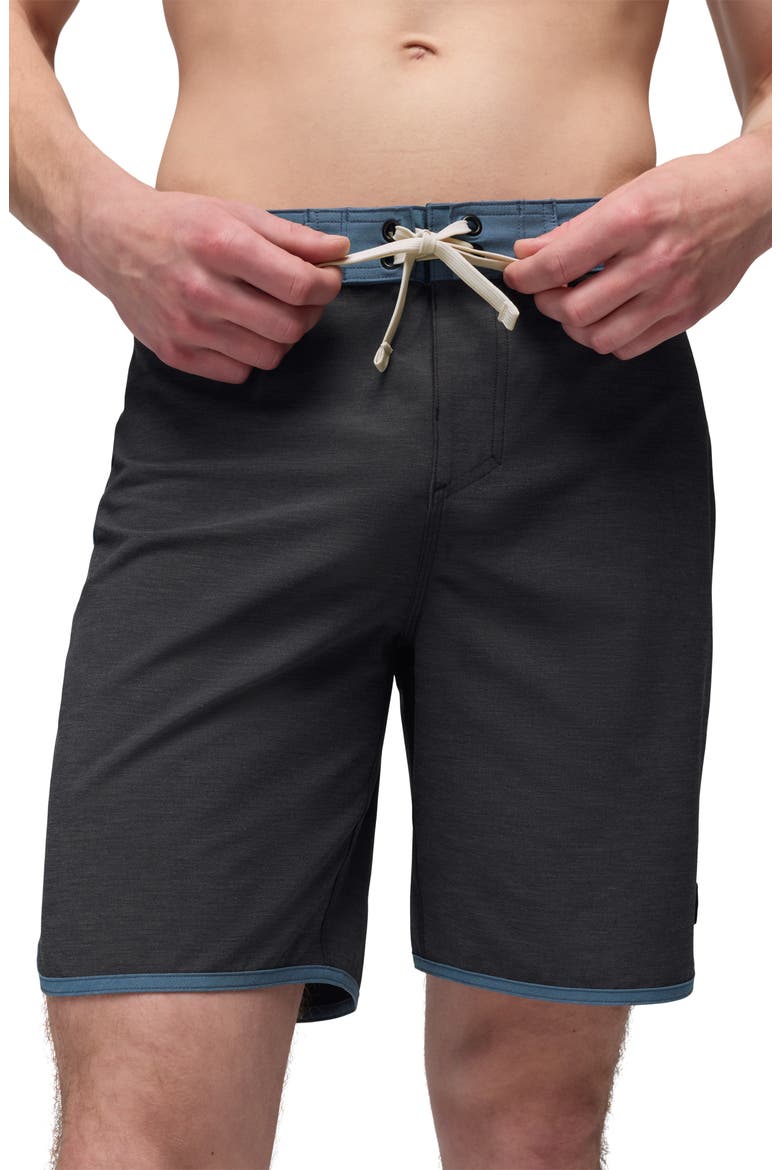 6-Inch Board Shorts, Main, color, BLACK