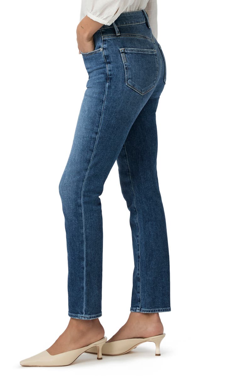 PAIGE Gemma High Waist Cigarette Jeans, Alternate, color, Novelist