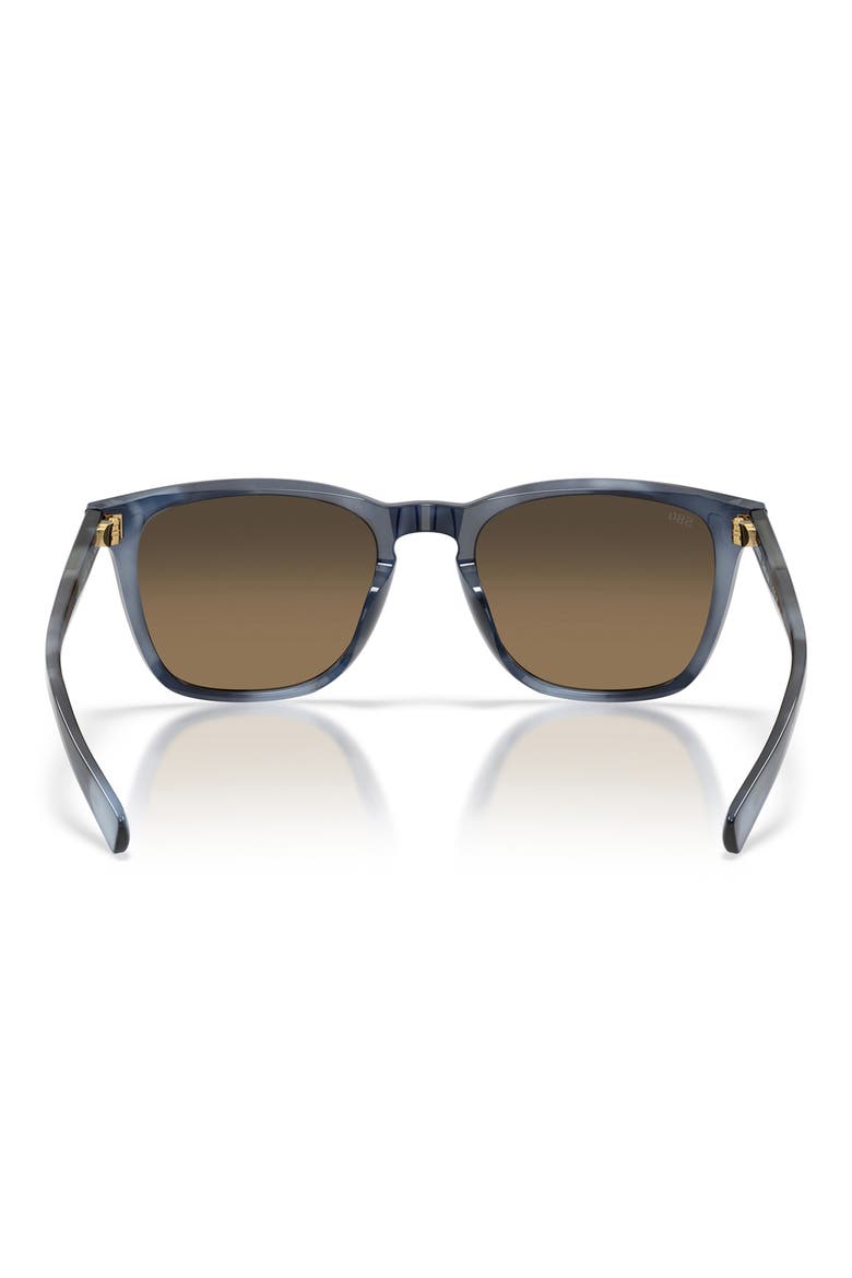 Sullivan 53mm Polarized Square Sunglasses, Alternate, color, SOMOS BLUE TORT / COPPER 580G