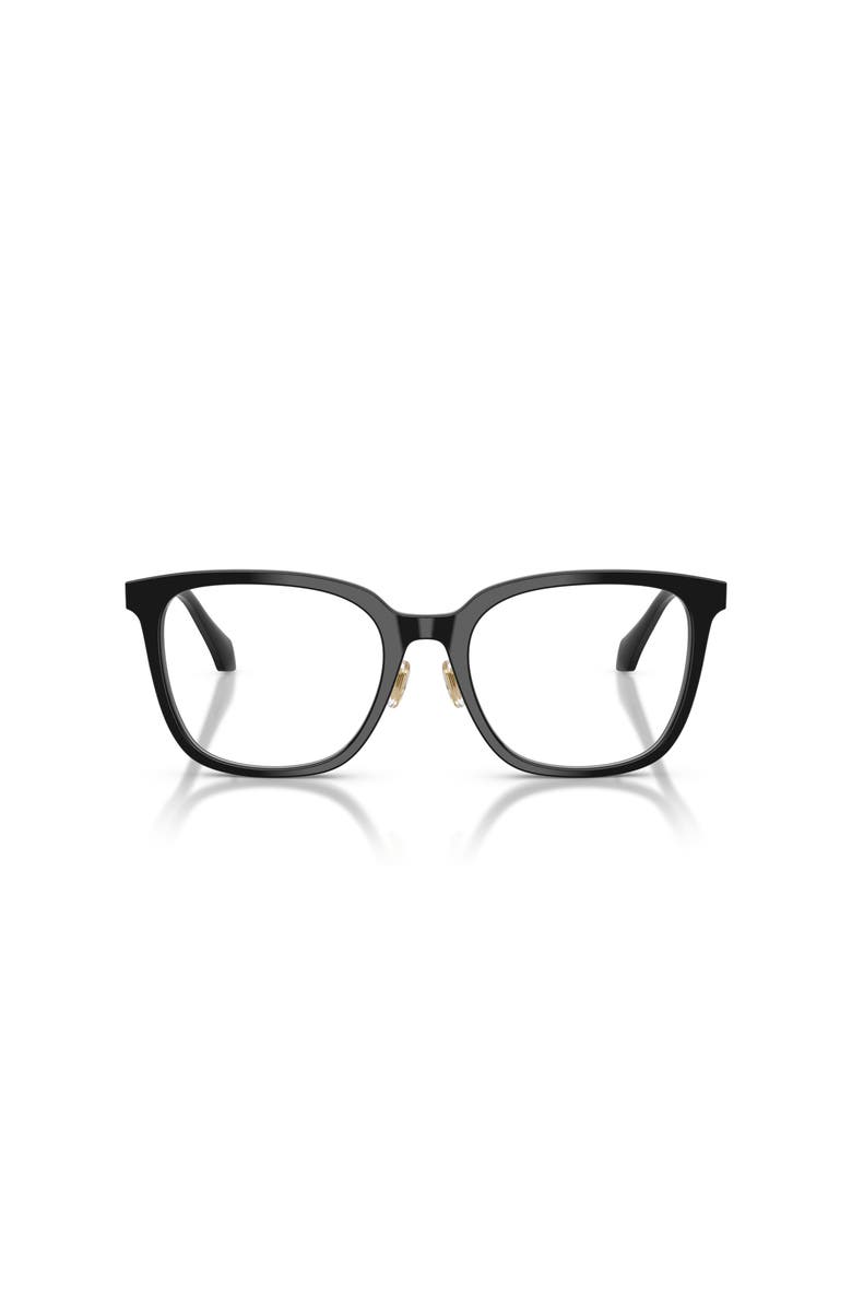 Versace 54mm Square optical glasses, Alternate, color, Black