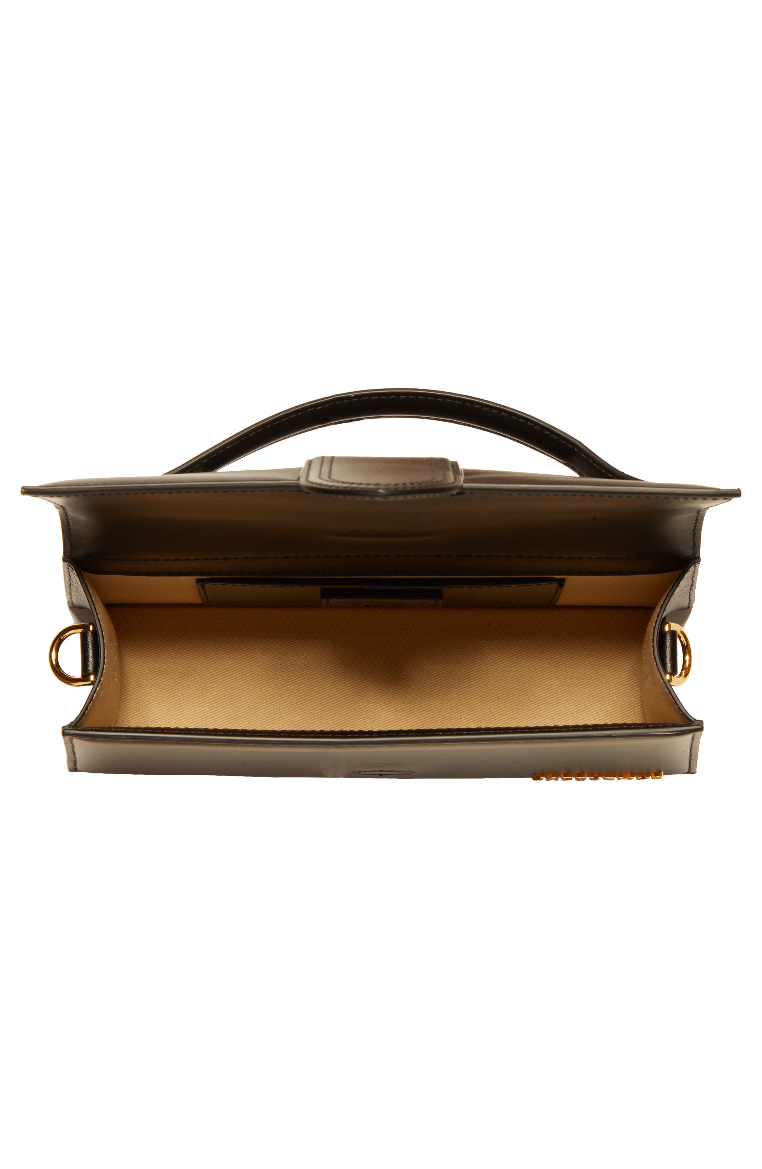 Jacquemus Le Bambino Grand Crossbody Satchel, Alternate, color, Black