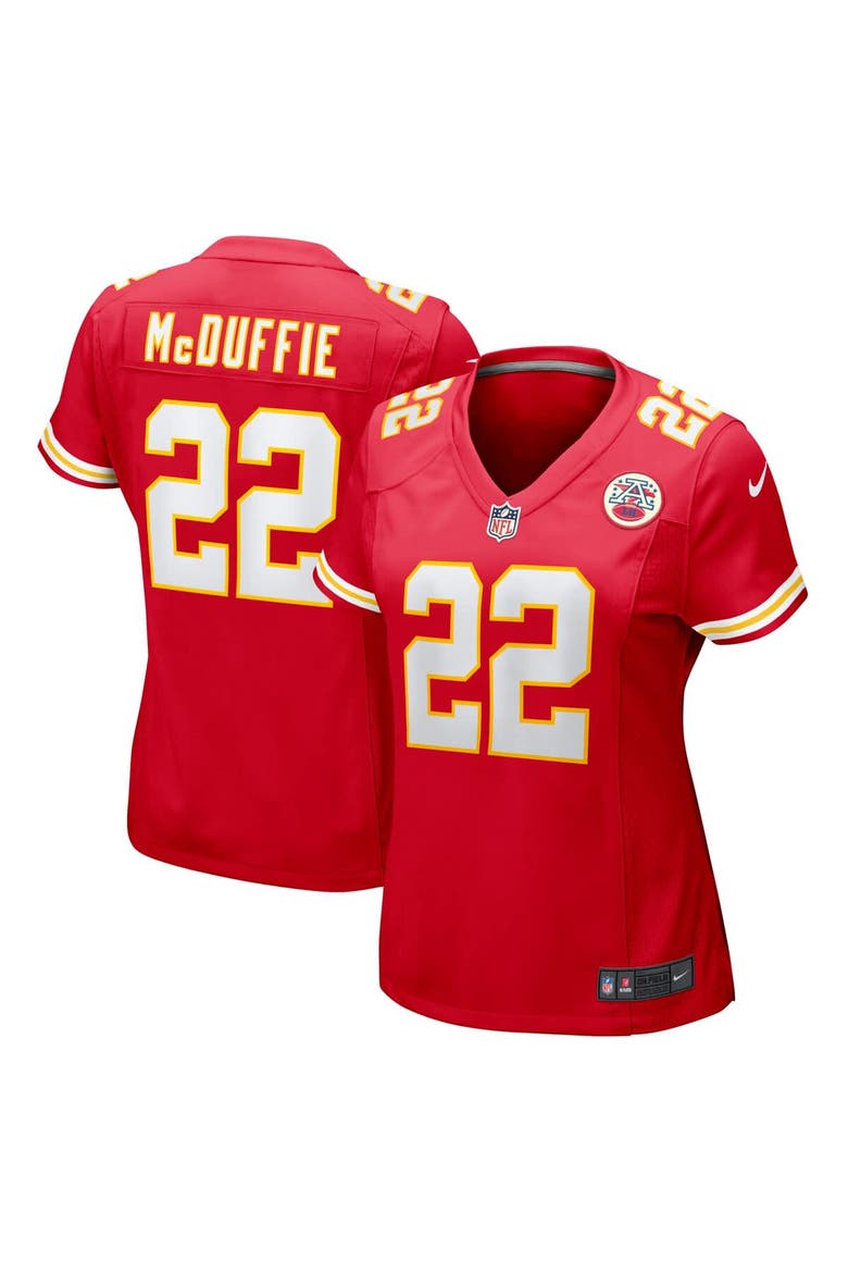 Women's Nike Trent McDuffie  Red Kansas City Chiefs  Game Jersey, Alternate, color, Red