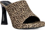 AZALEA WANG Viviara Genuine Calf Hair Sandal