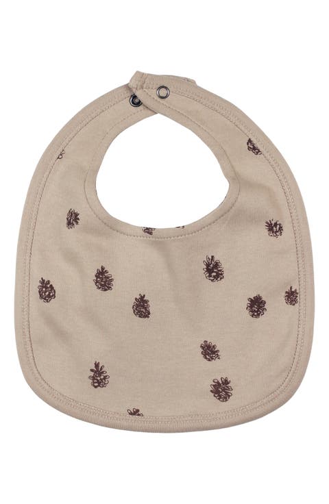 Print 2-Layer Reversible Organic Cotton Bib
