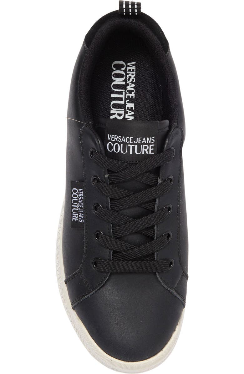 Versace Jeans Leather Sneaker, Alternate, color,