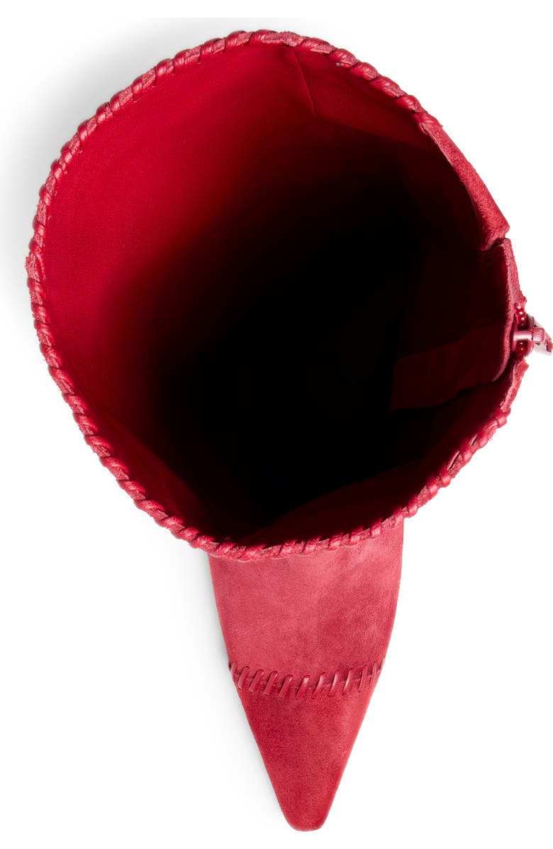 Cinq à Sept Whipstitch Knee High Boot, Alternate, color, Bordeaux