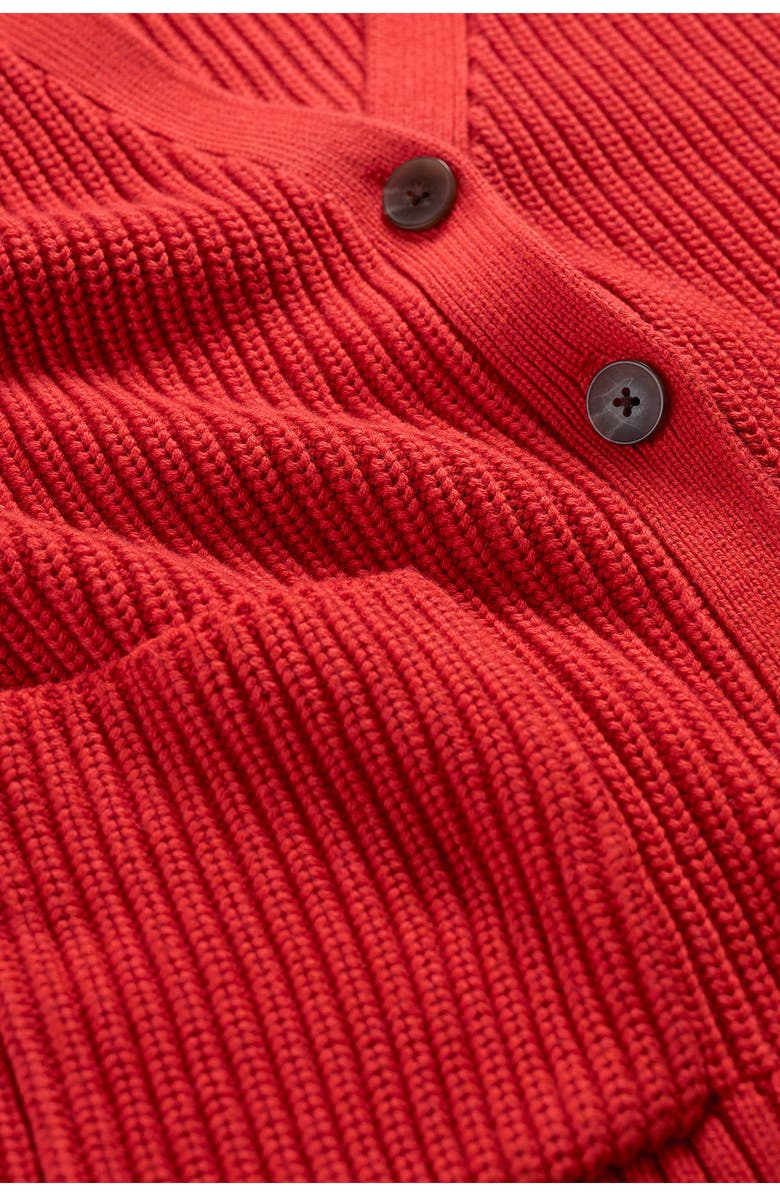 Seasalt Cornwall Swanpool Rib Sweater Vest, Alternate, color, Knit Melange Tomato