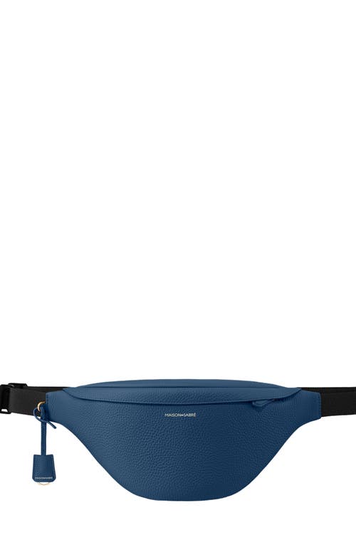 MAISON de SABRÉ Large Leather Sling Bag in Pacific Blue at Nordstrom