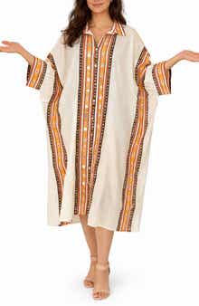 RANEES Long Cotton Cover-Up