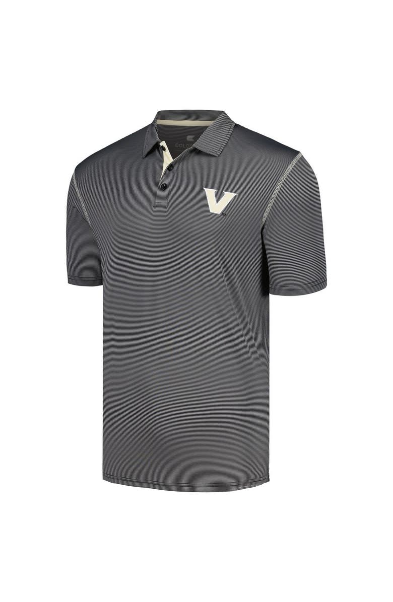 COLOSSEUM Men's Colosseum  Black Vanderbilt Commodores Cameron Polo, Alternate, color, Black