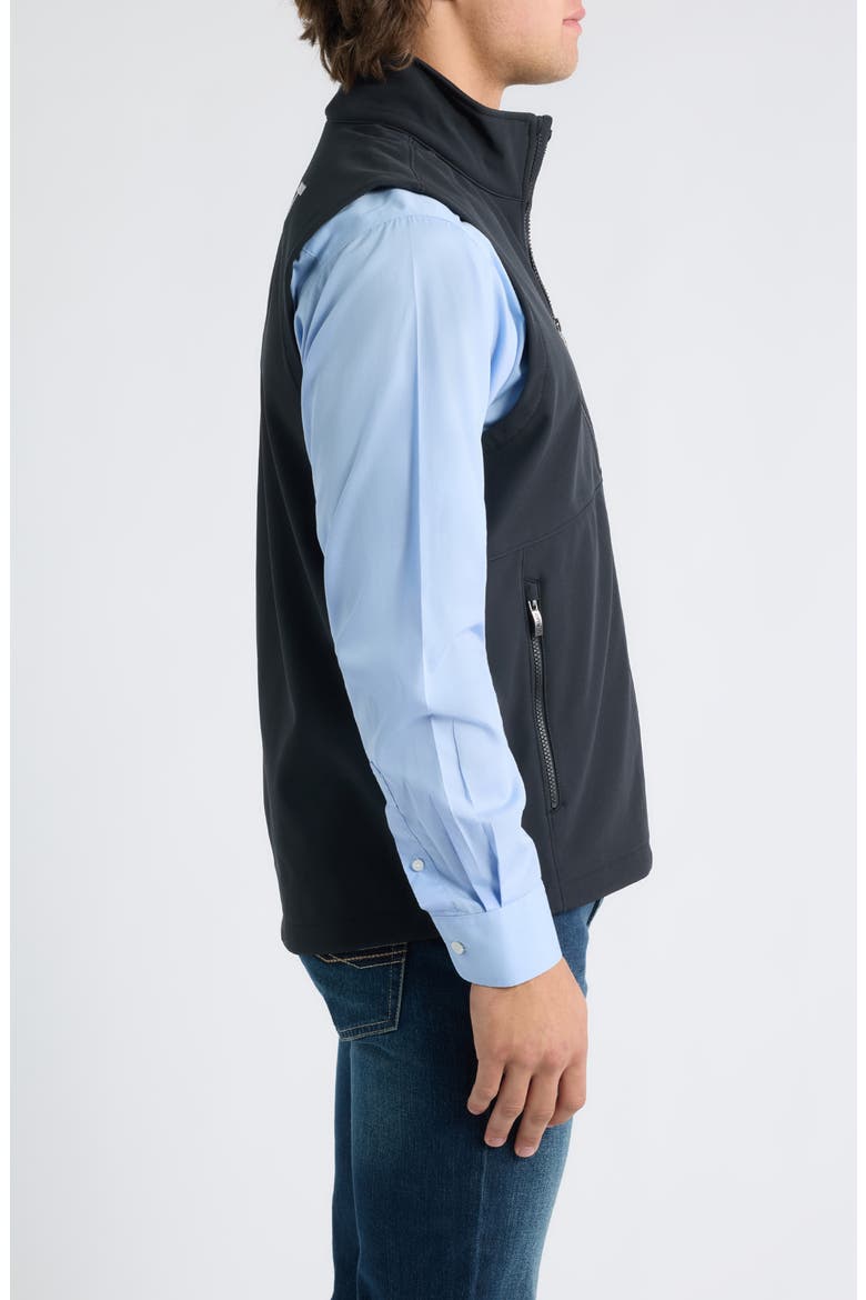 Logo Vest, Alternate, color, BLACK
