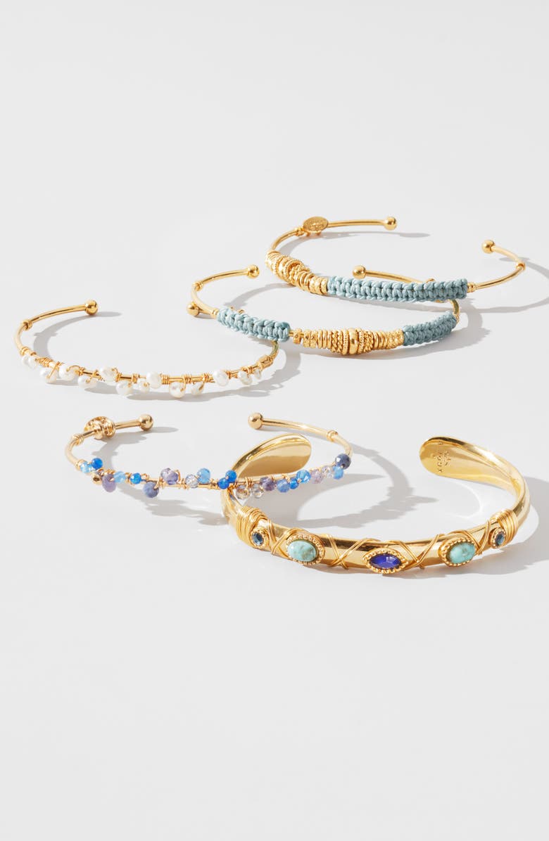 Gas Bijoux Calliope Cuff Bracelet, Alternate, color,