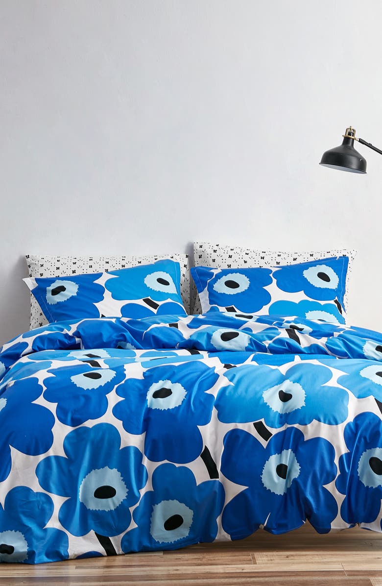 Marimekko Unikko Duvet Cover & Sham Set, Main, color, 