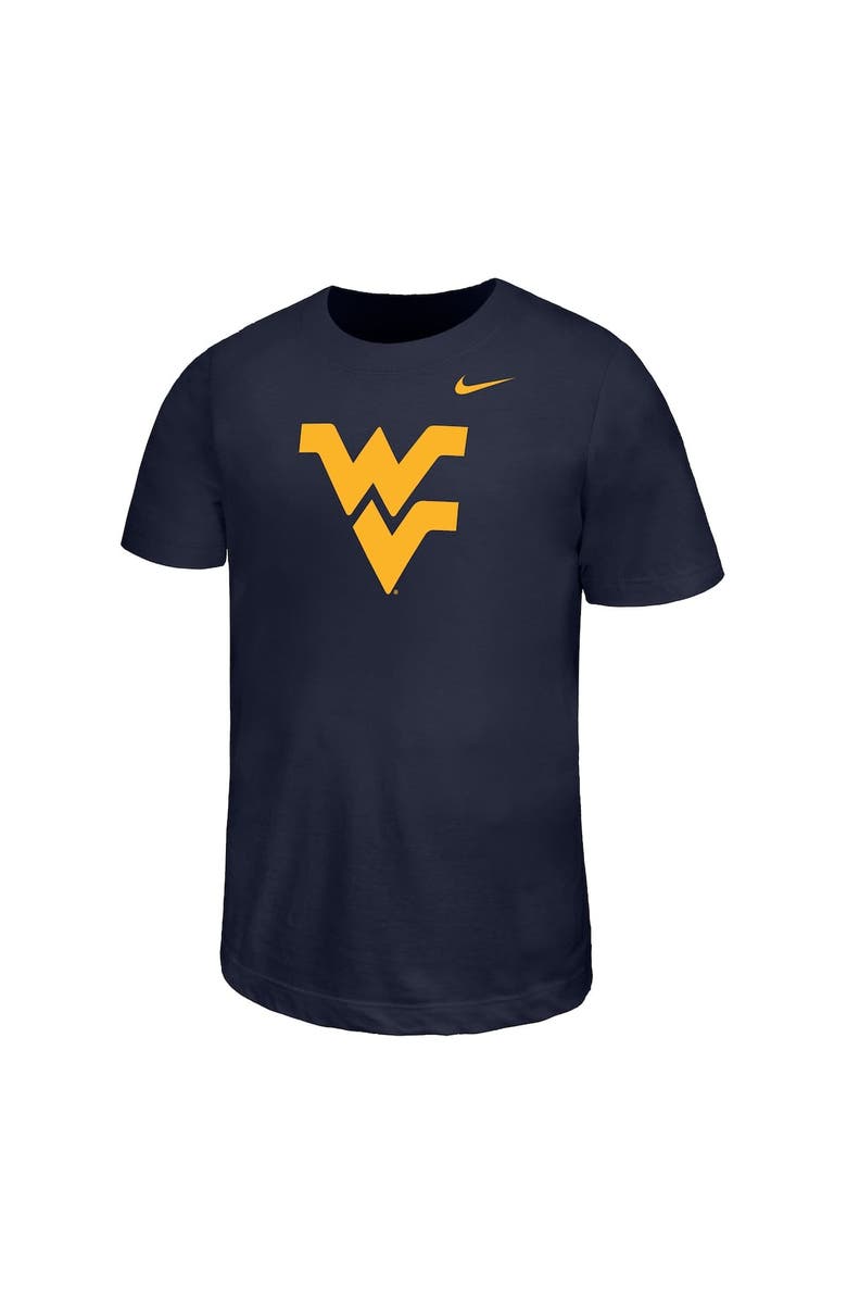 Nike Youth Nike Navy West Virginia Mountaineers Legend Color Pop Performance T-Shirt, Alternate, color, Navy